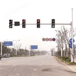 誉球供应交通信号灯杆 高速抓拍杆道路监控杆 公路摄像机过桥门架
